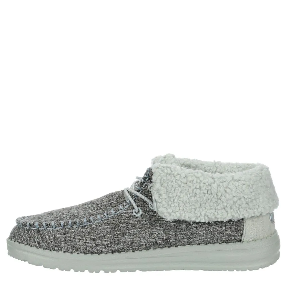 HEYDUDE  WOMENS WENDY FOLD SLIP ON SNEAKER