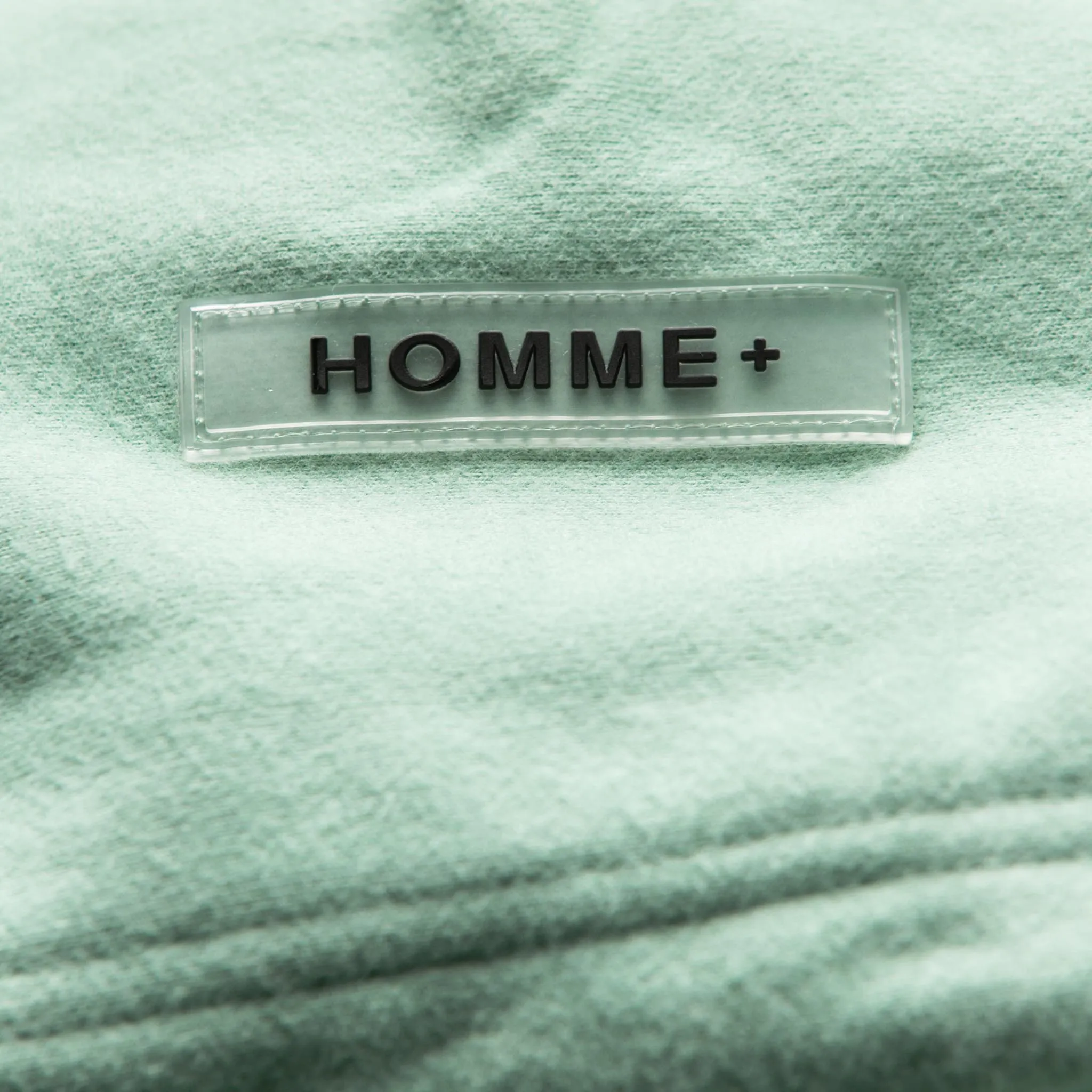 HOMME+ 'ESSENTIAL' Hoodie Green