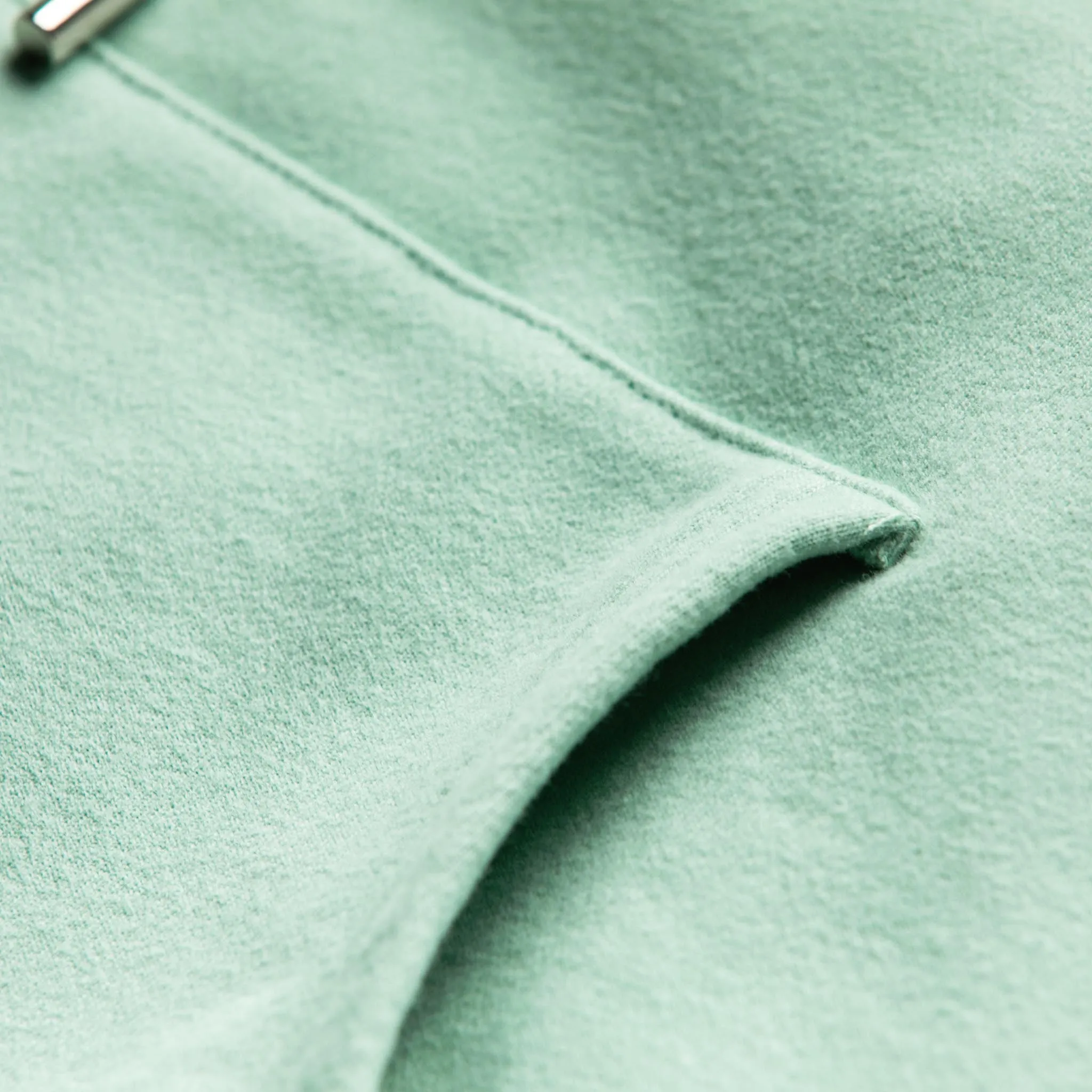 HOMME+ 'ESSENTIAL' Hoodie Green