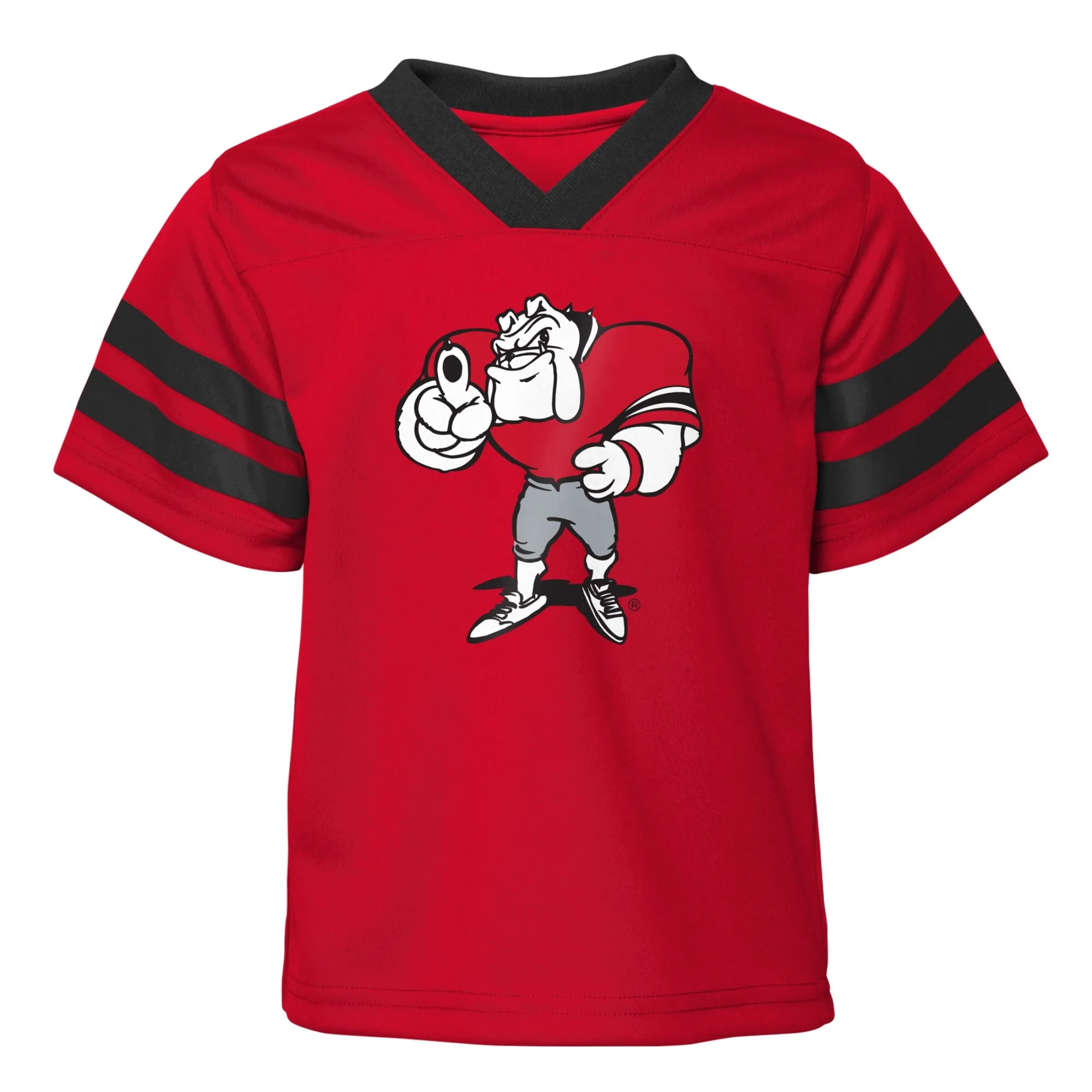 Infant Red Georgia Bulldogs Two-Piece Red Zone Jersey & Pants Set