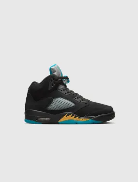 JORDAN BRAND AIR JORDAN 5 AQUA   BLACK