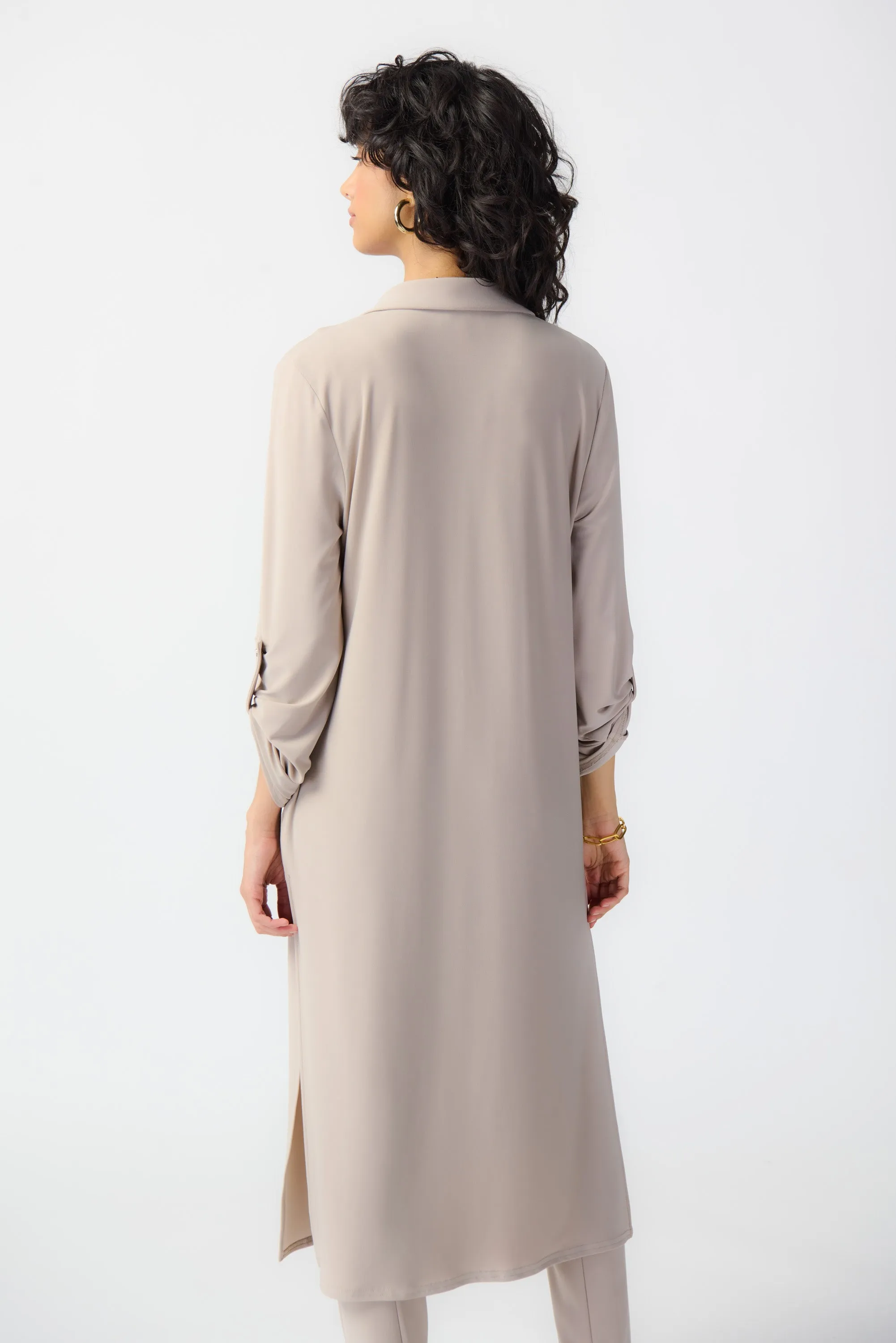 Joseph Ribkoff Silky Knit Duster Coat