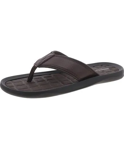 Kenneth Cole New York Mens Thong Flat Slide Sandals