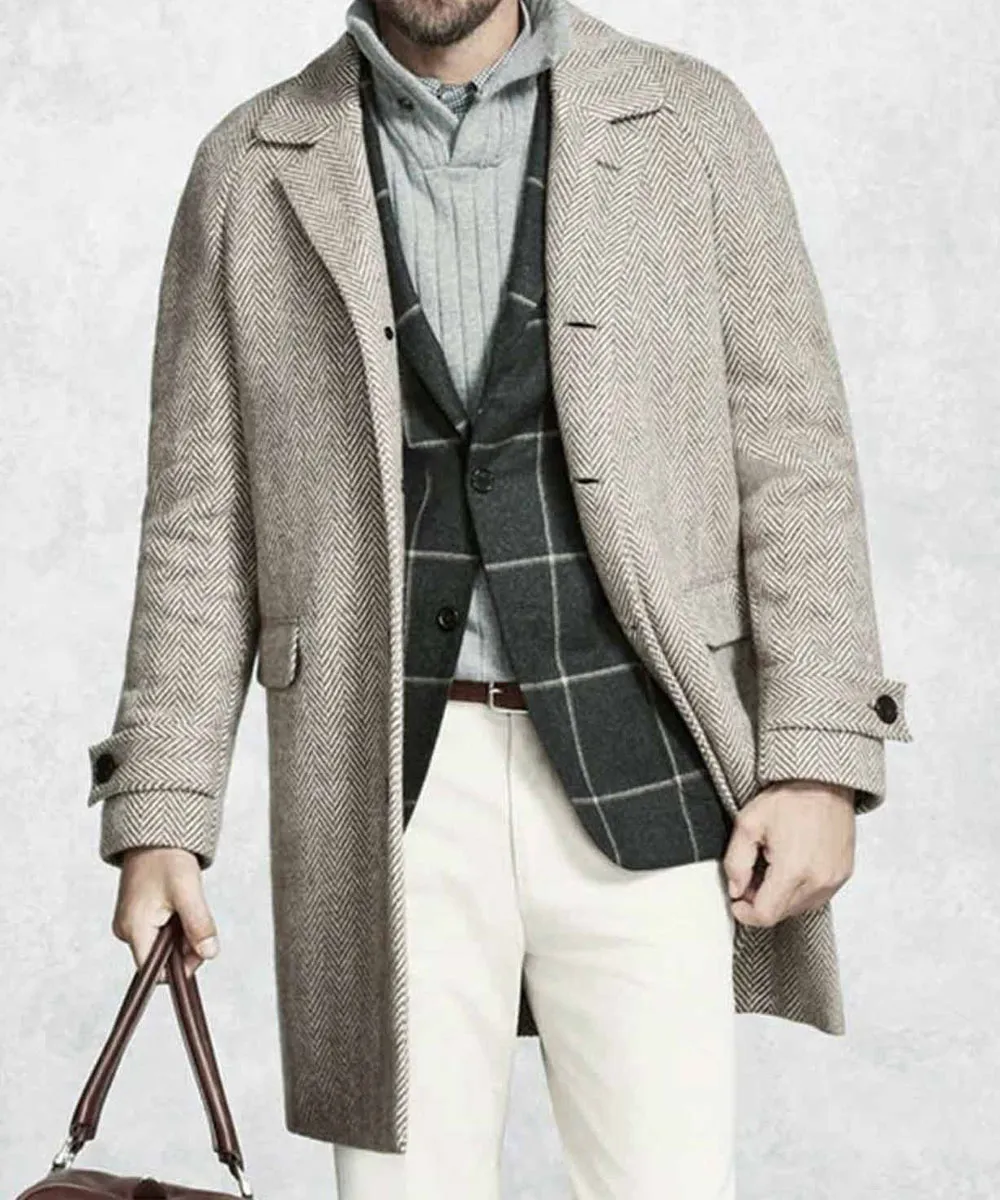 Knives Out Daniel Craig Wool Coat