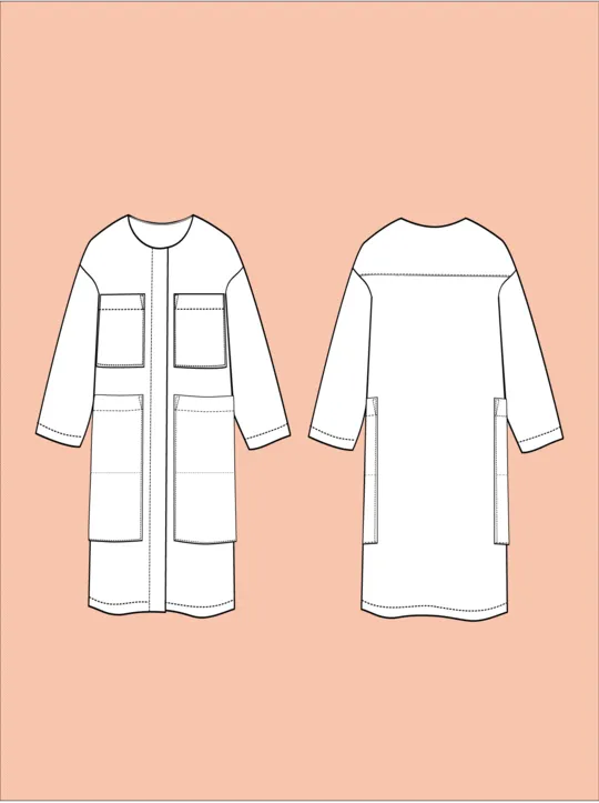 Lab Coat Pattern - The Assembly Line