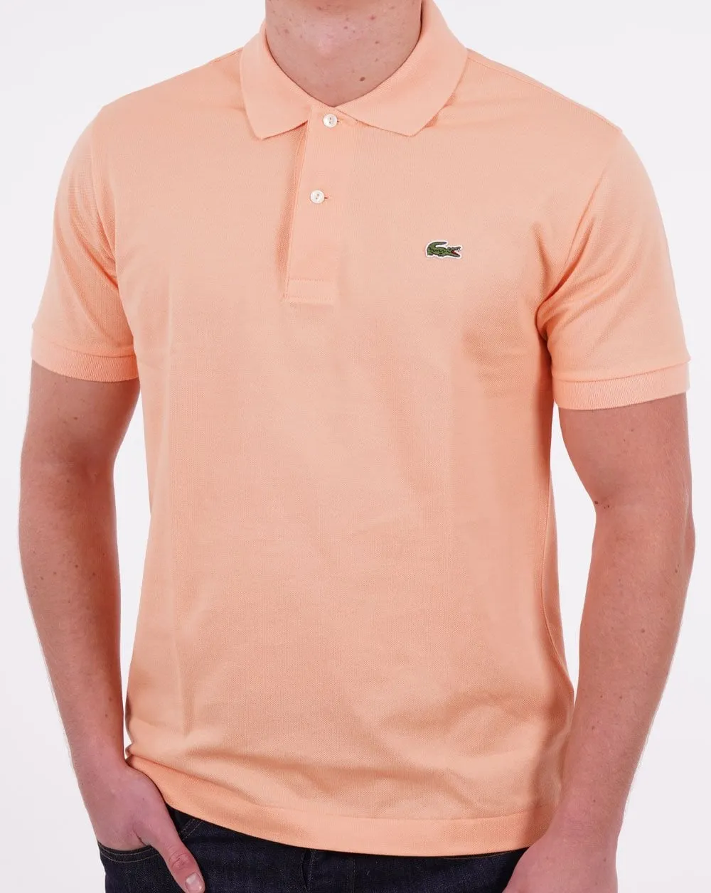 Lacoste Classic Polo Shirt Peach