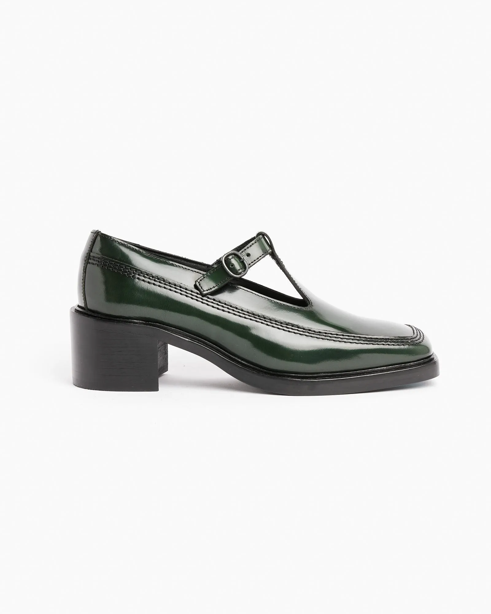 Lluisa Heeled Brushed Loafer