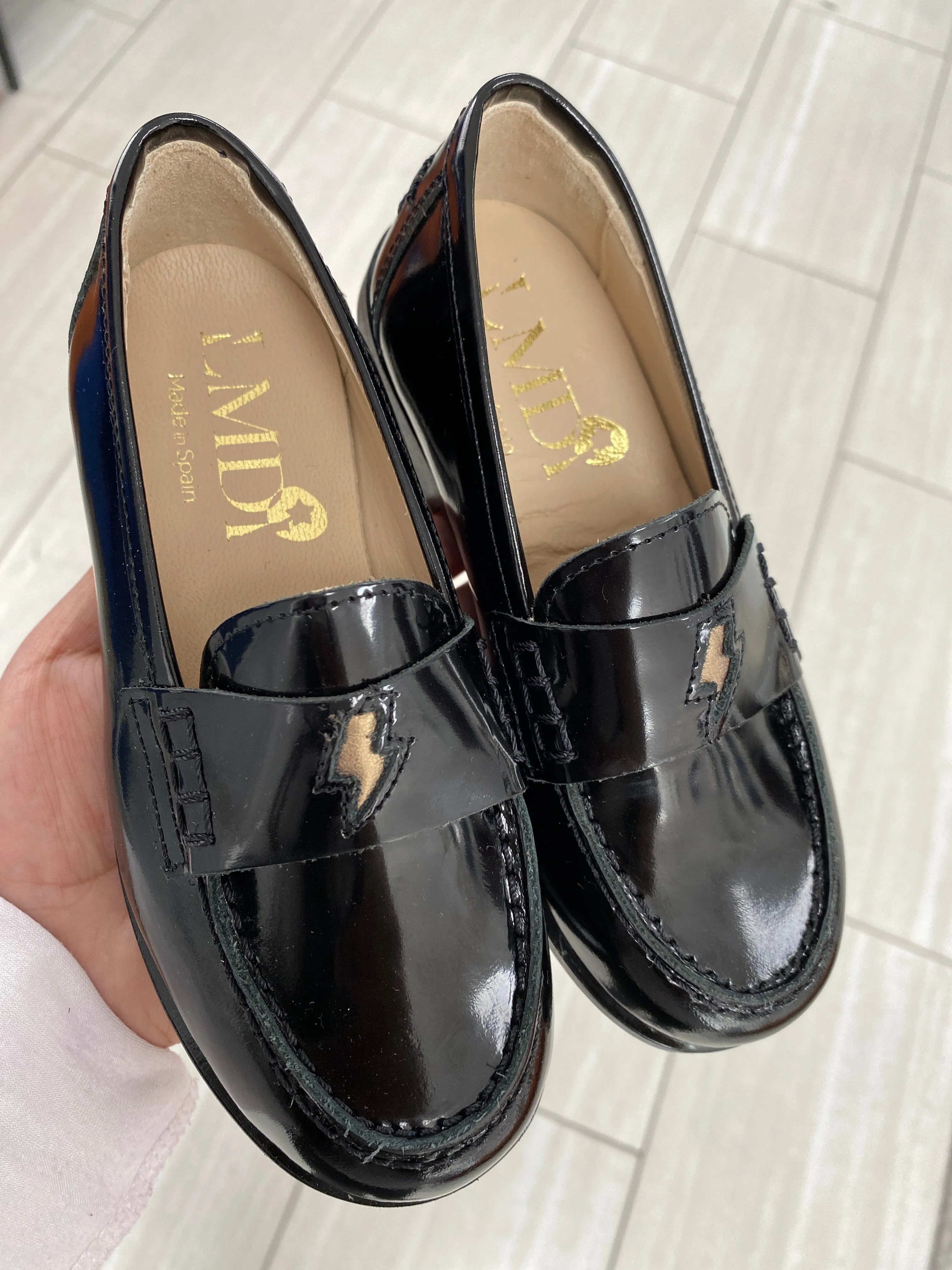 LMDI Black Florentic Lightening Loafer