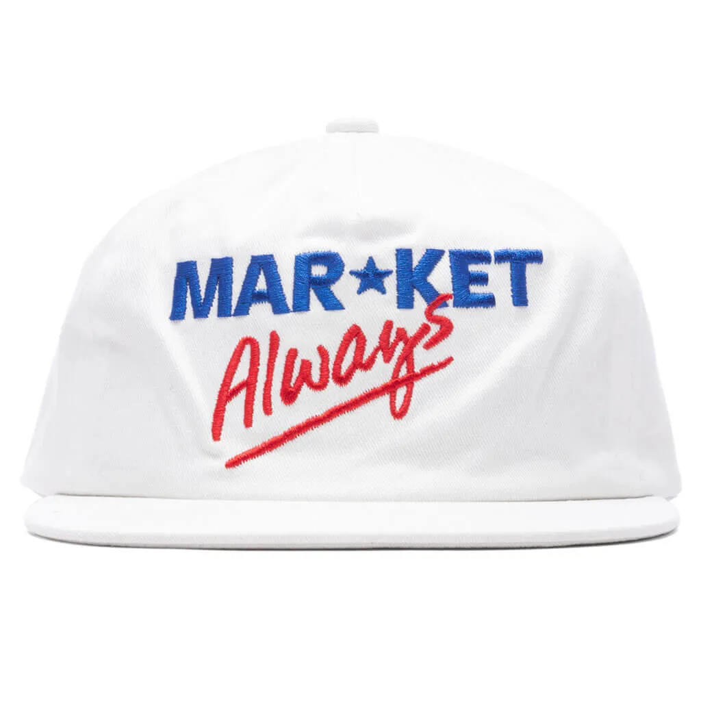 Low Prices 5 Panel Hat - White