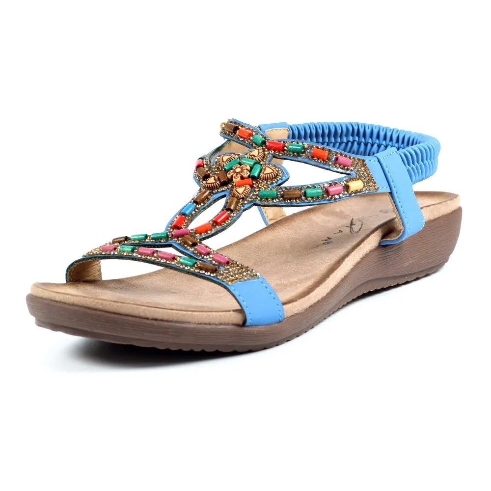 Lunar Mariella Blue Sandal