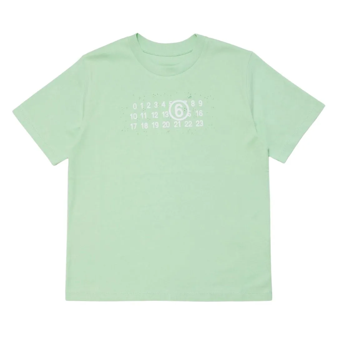 Maison Margiela T-Shirt Logo Sage Green