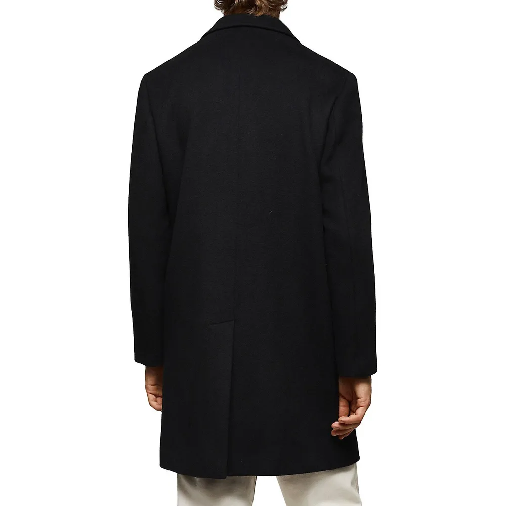 Mango Dalan Recycled Wool-Blend Coat