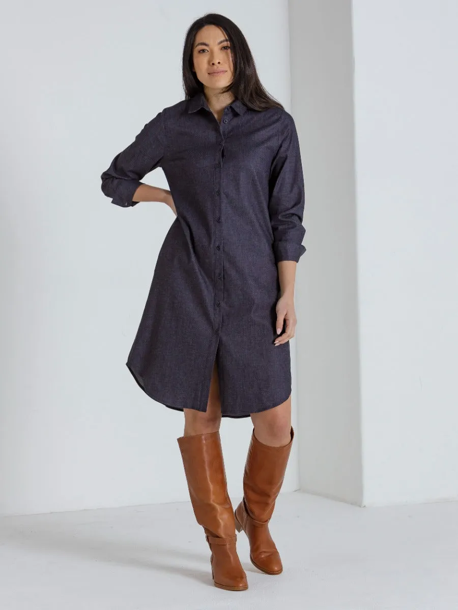 Marco Polo Denim Shirt Dress