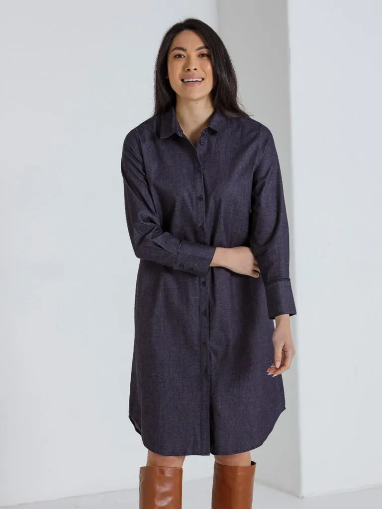 Marco Polo Denim Shirt Dress