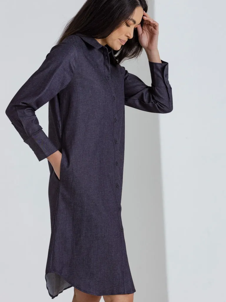 Marco Polo Denim Shirt Dress