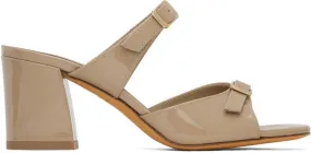 Maryam Nassir Zadeh SSENSE Exclusive Beige Una Heeled Sandals