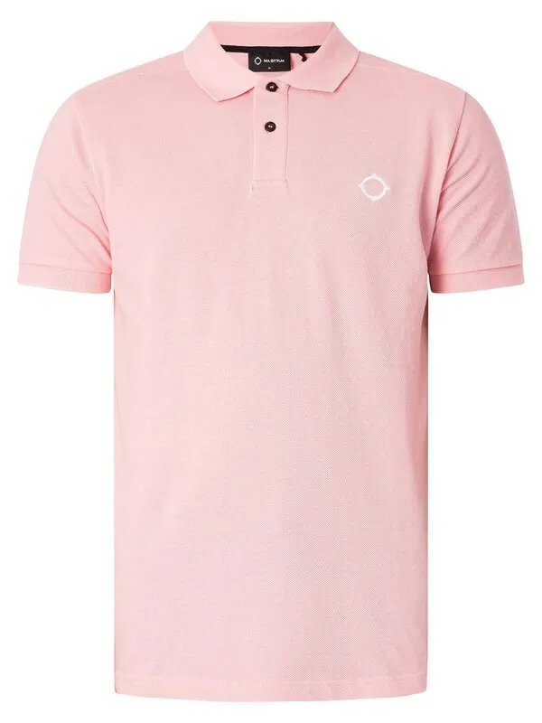 MA.STRUM Pique Polo Shirt - Candy