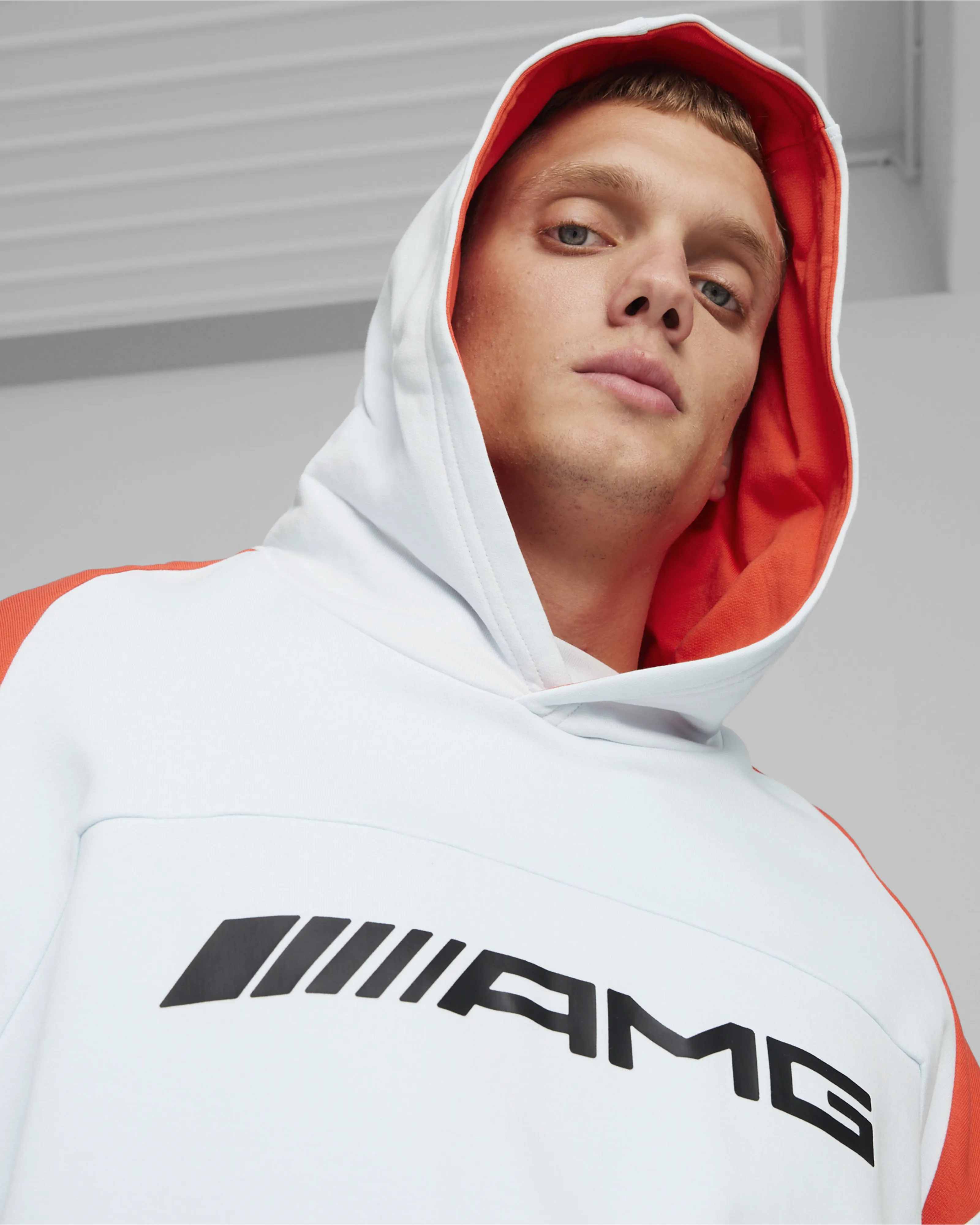 Mens Puma AMG Statement Hoody Dewdrop