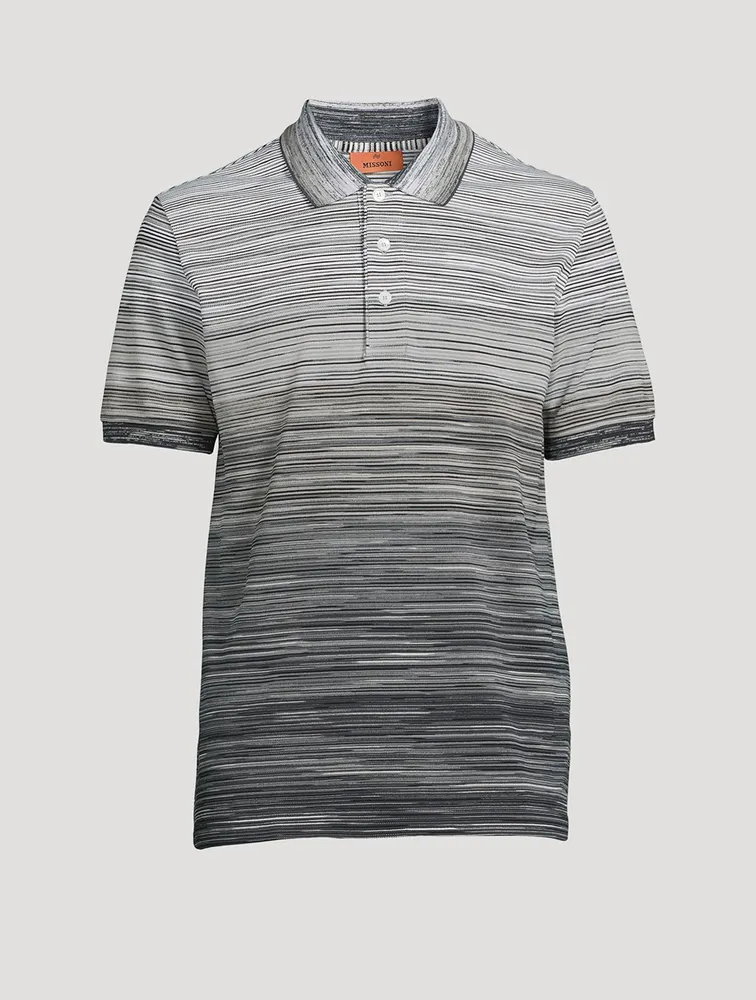 MISSONI Cotton Striped Polo Shirt