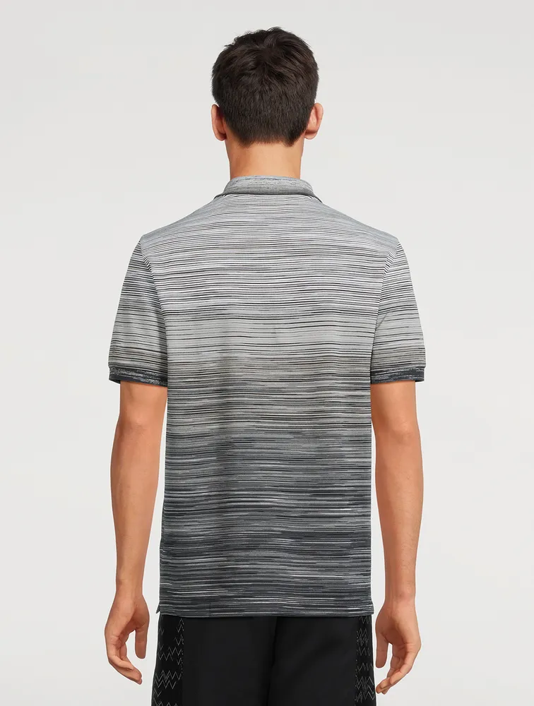 MISSONI Cotton Striped Polo Shirt