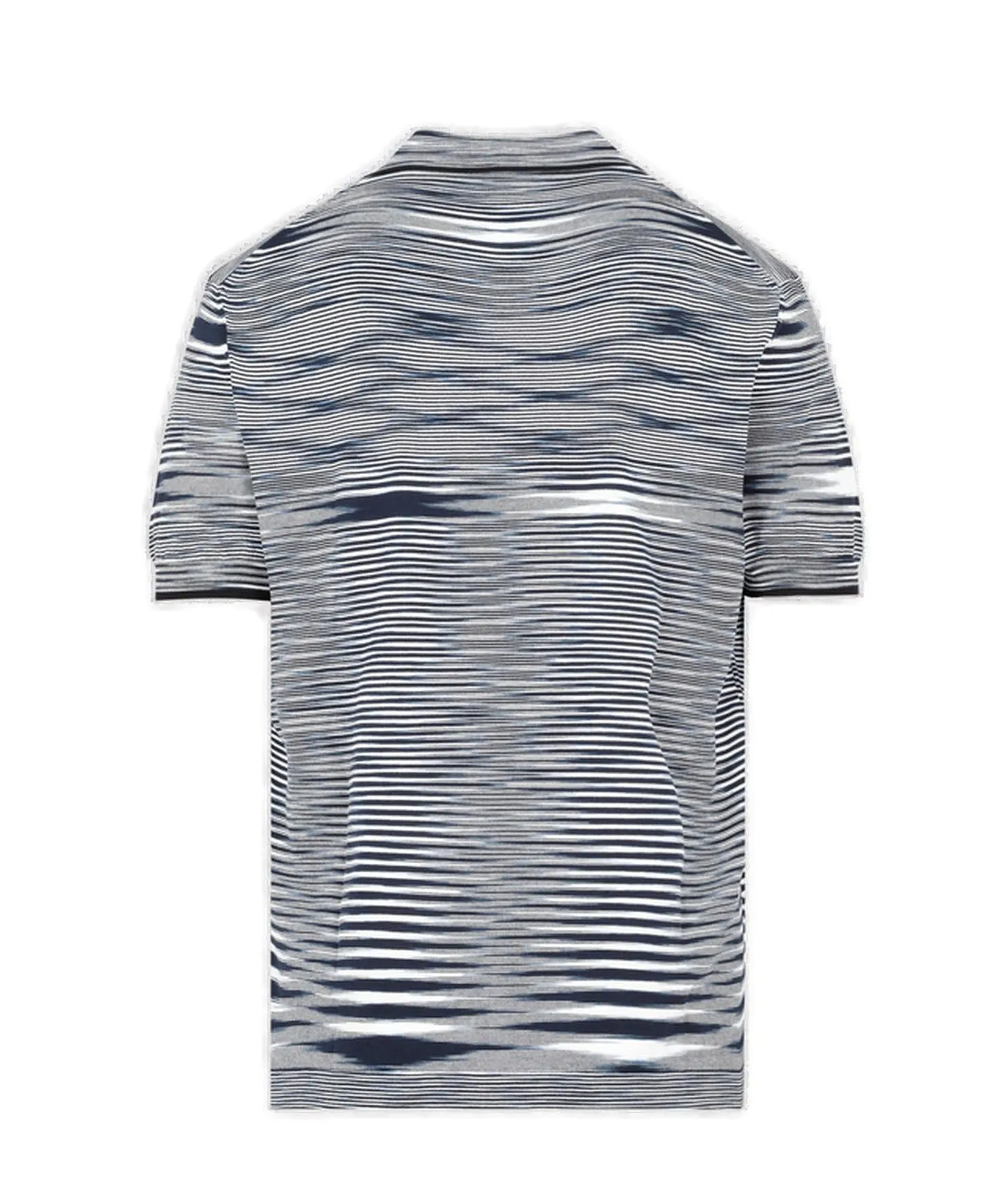 Missoni Striped Short-Sleeved Polo Shirt