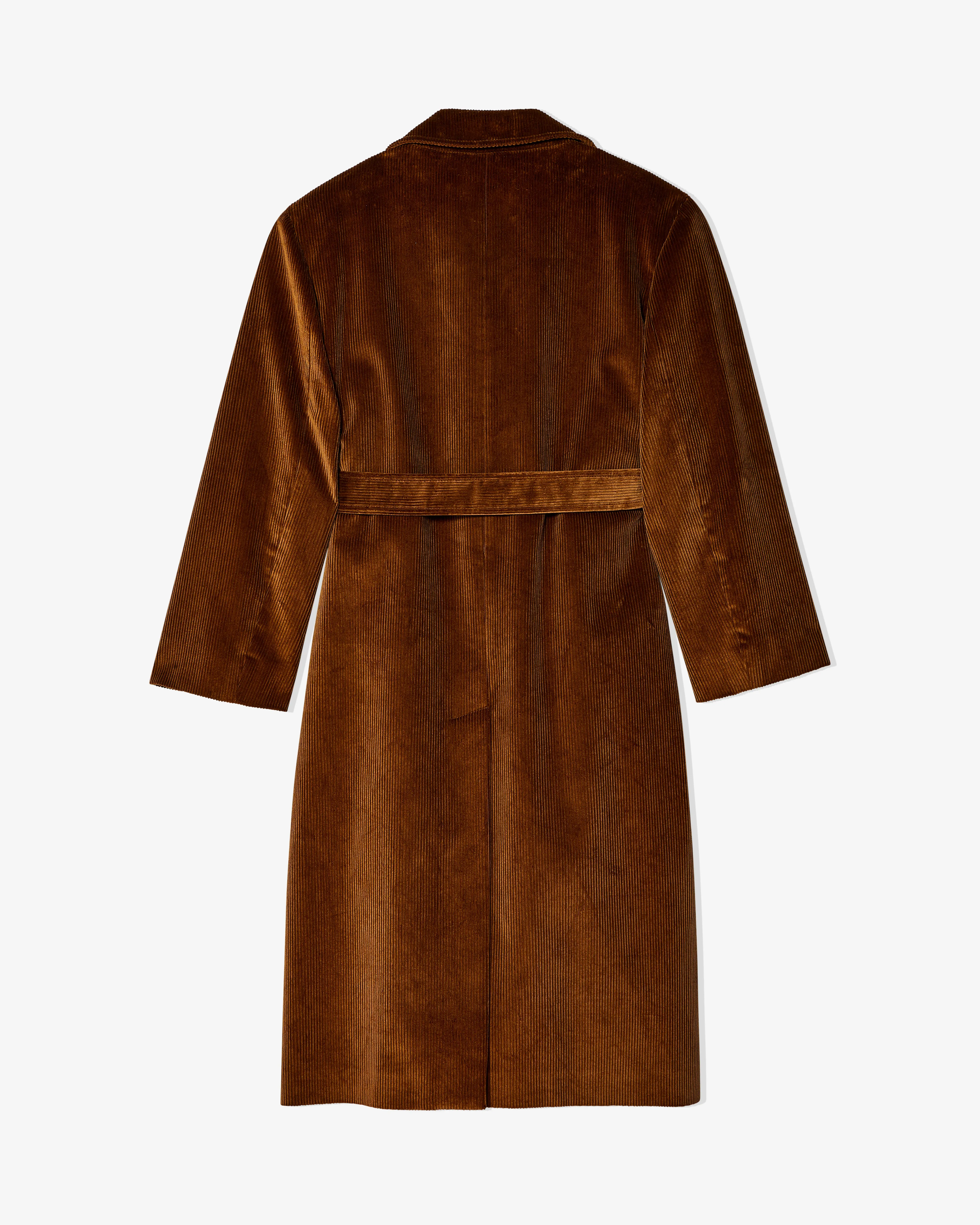 Miu Miu - Women's Corduroy Coat - (Caramel)