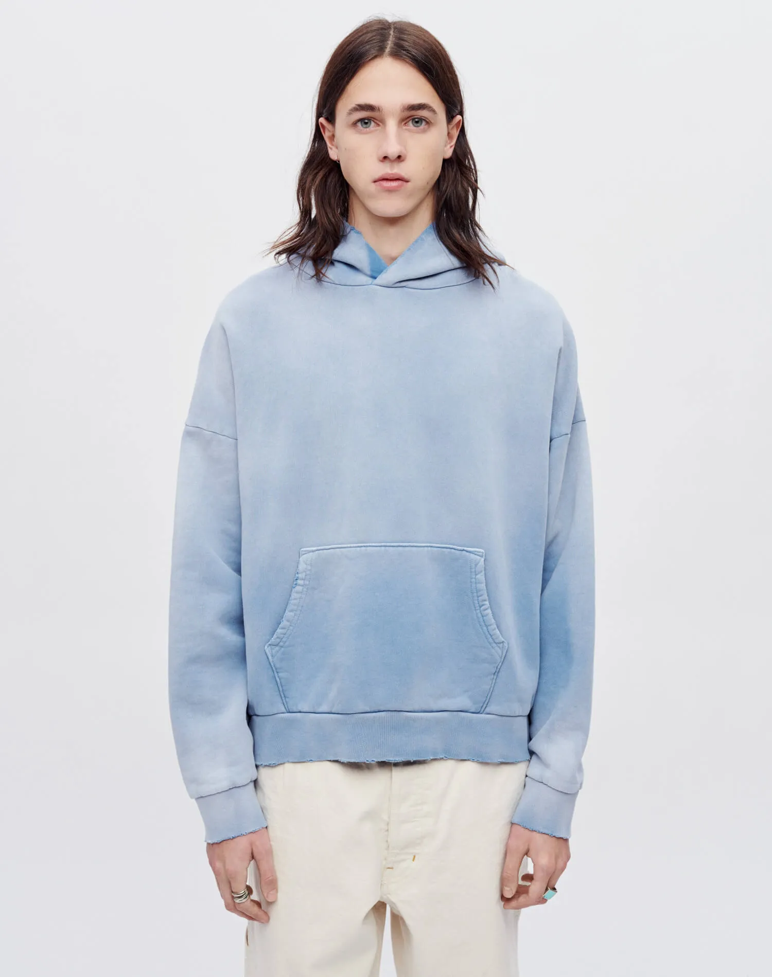 Modern Hoody - Sun Faded Dusty Blue