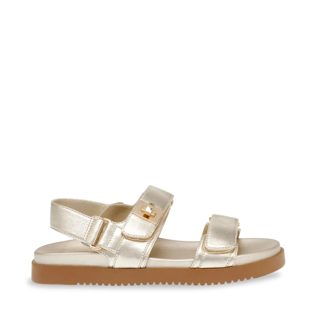 Mona Sandal GOLD LEATHER