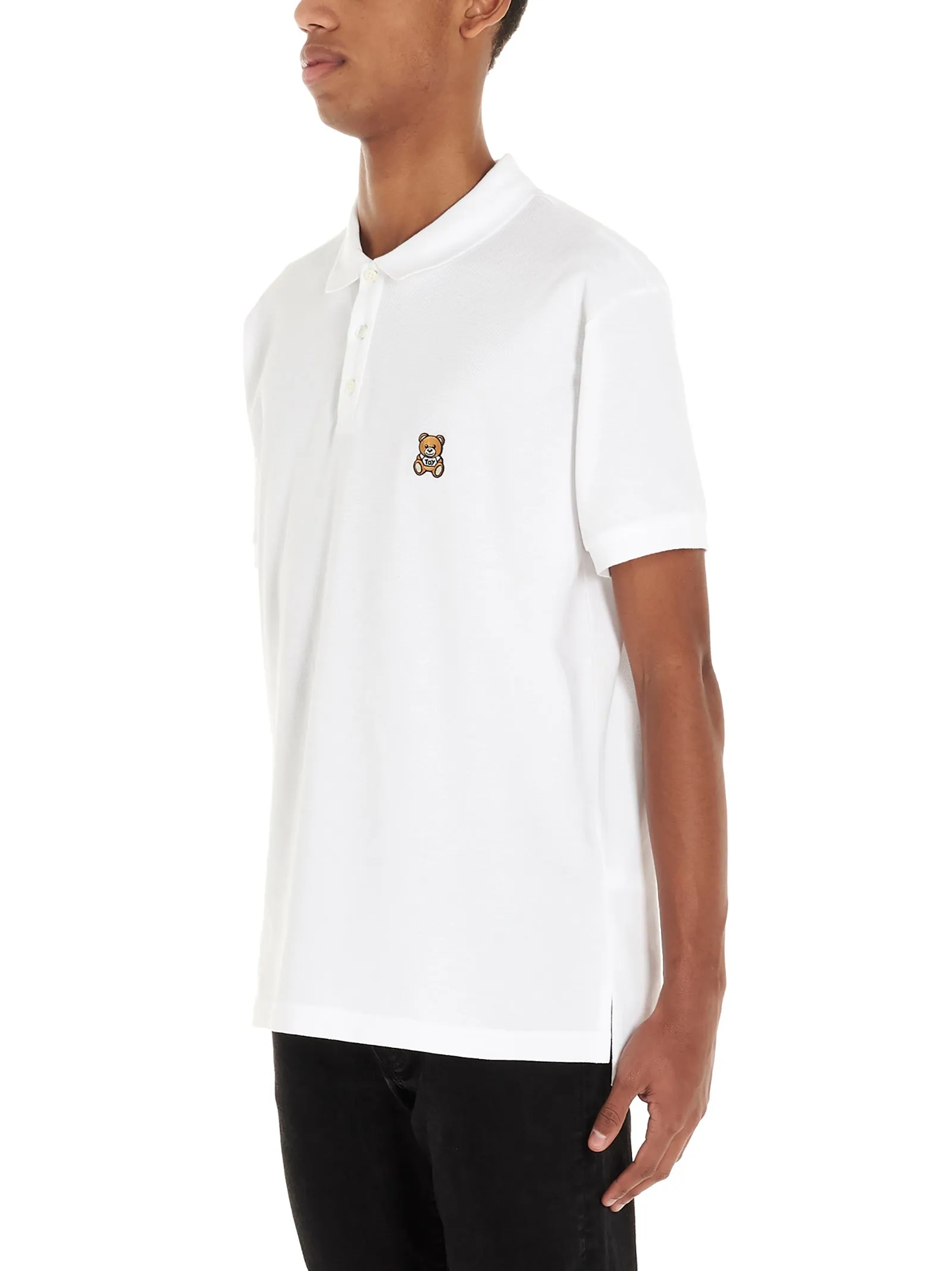 Moschino Teddy Patch Polo Shirt