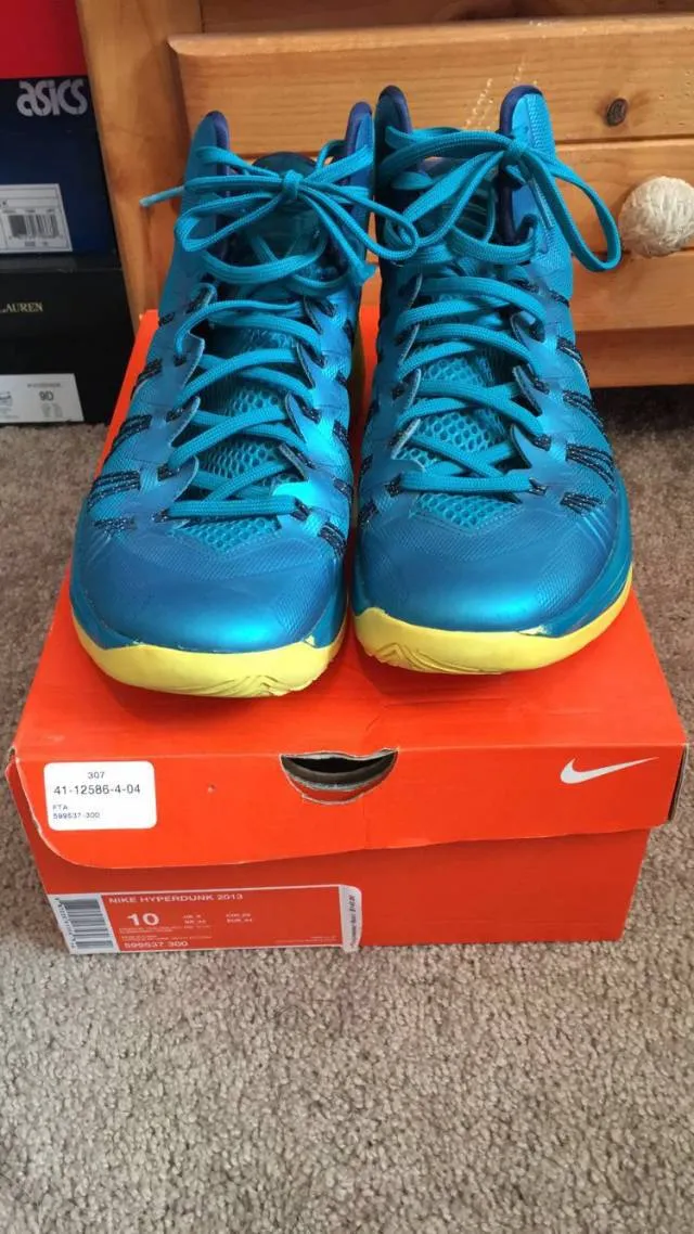 Nike hyperdunk 2013 tropical teal