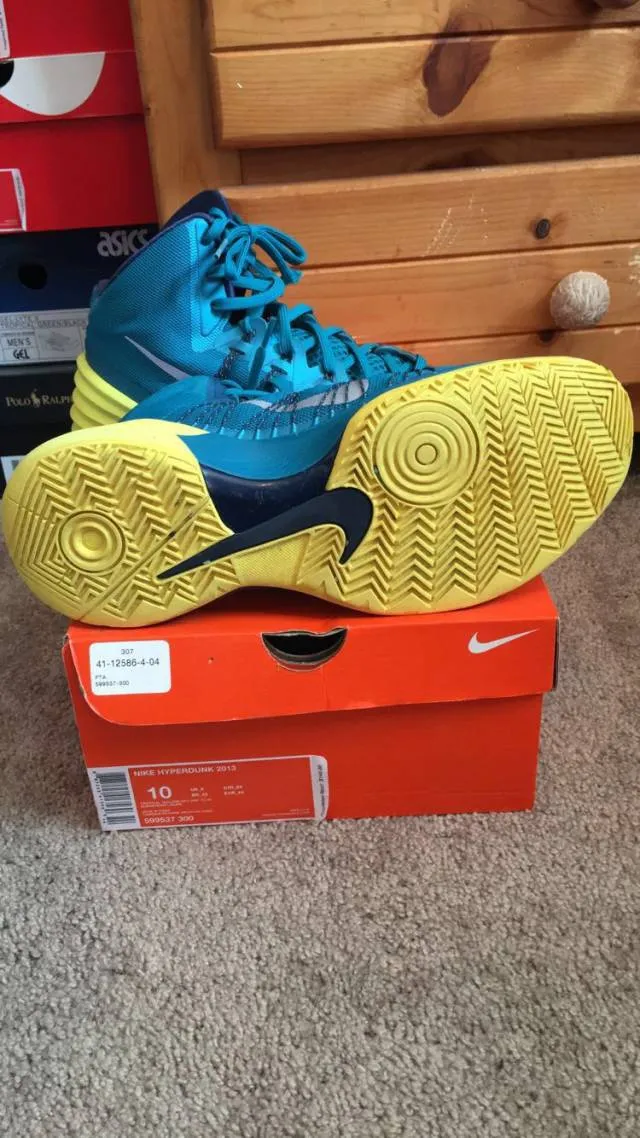 Nike hyperdunk 2013 tropical teal