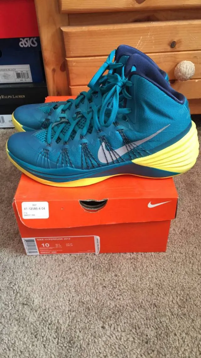 Nike hyperdunk 2013 tropical teal