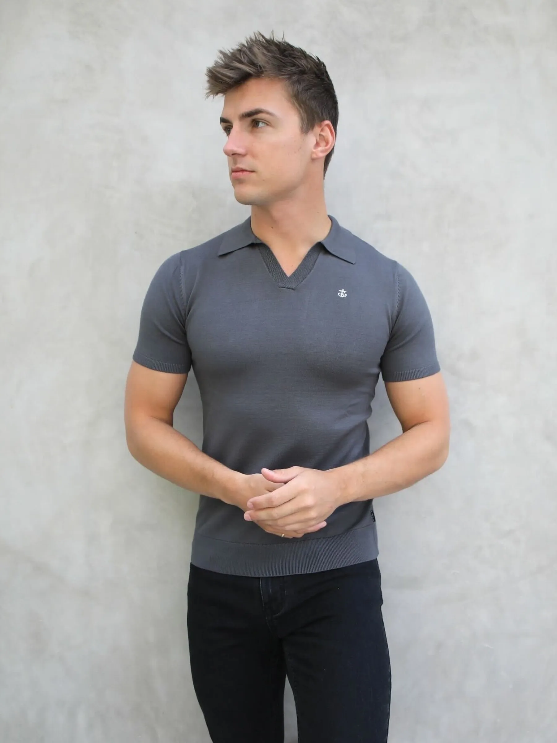 Oakland Polo Shirt - Charcoal