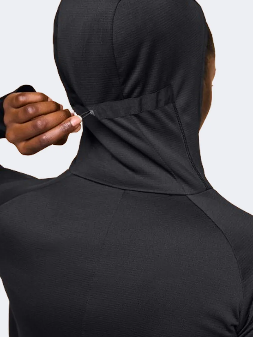 On Climate Women Running Hoody Black