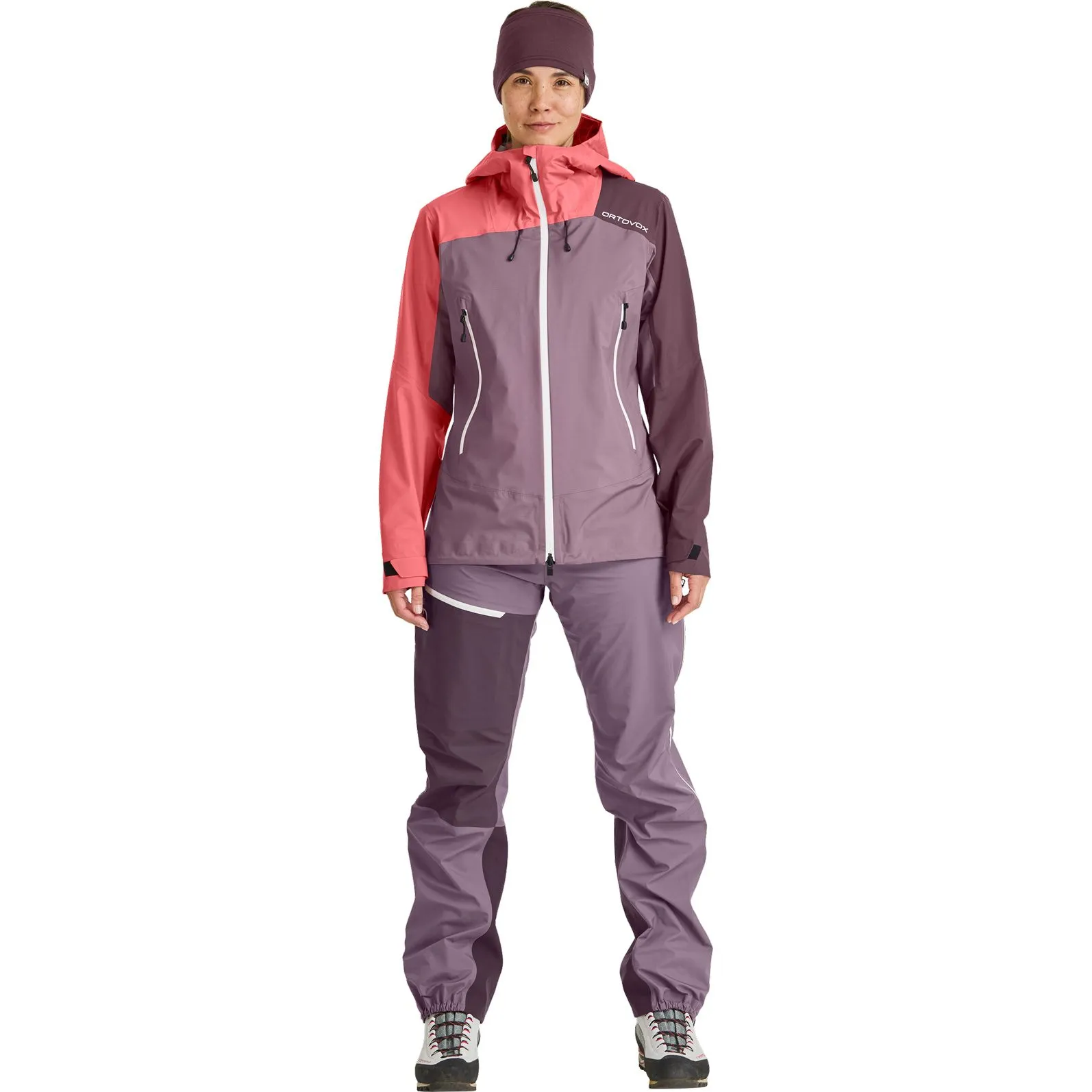 ORTOVOX - Westalpen 3L Light Hardshell Pants Women wild berry