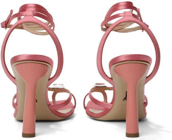 Paul Andrew Cube Toe-Ring 95mm sandals Pink