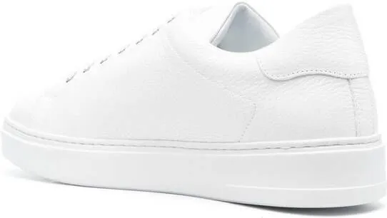 Philipp Plein leather low-top sneakers White