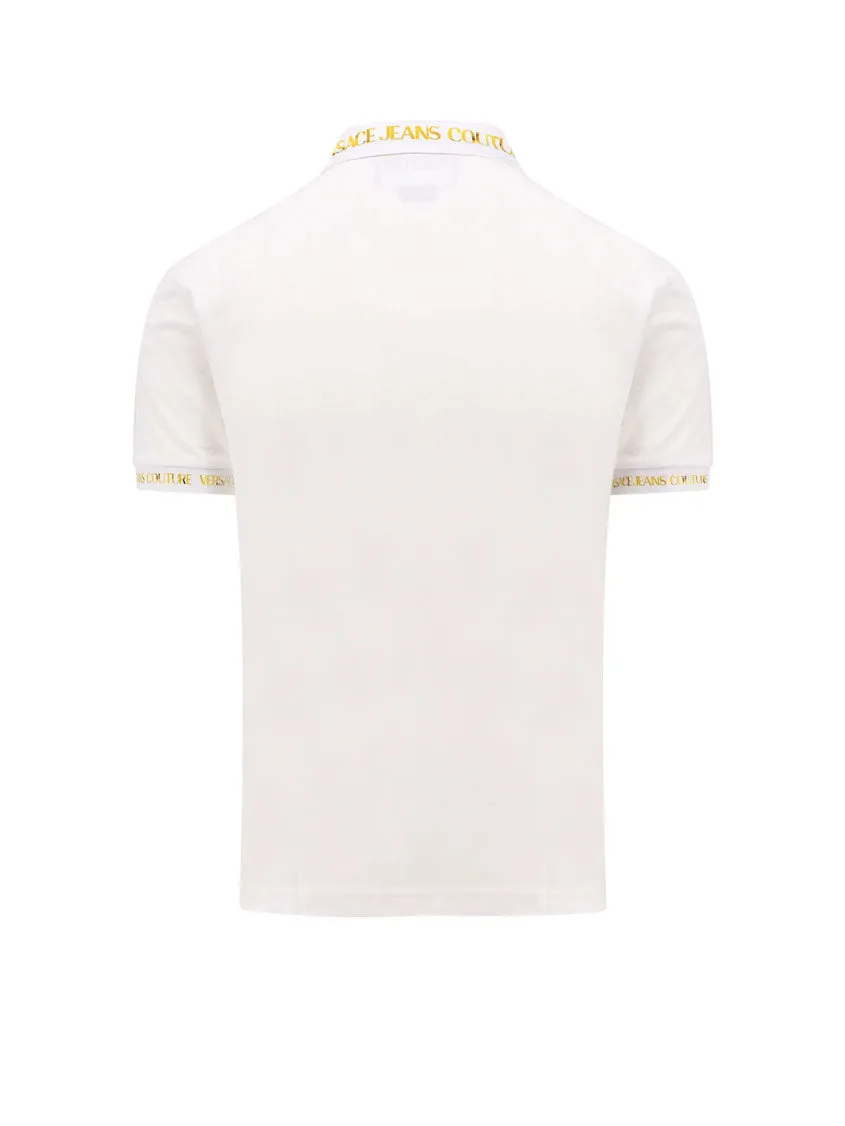 Polo shirt with Watercolor collar