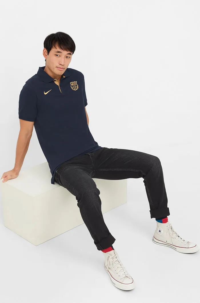 Polo with Bara Nike crest