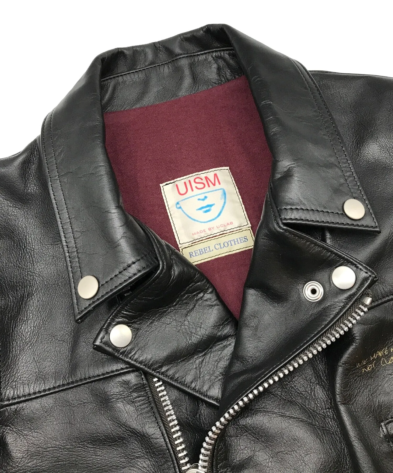 [Pre-owned] UNDERCOVER Double Riders Jacket Leather Jacket Jacket UB2B4201