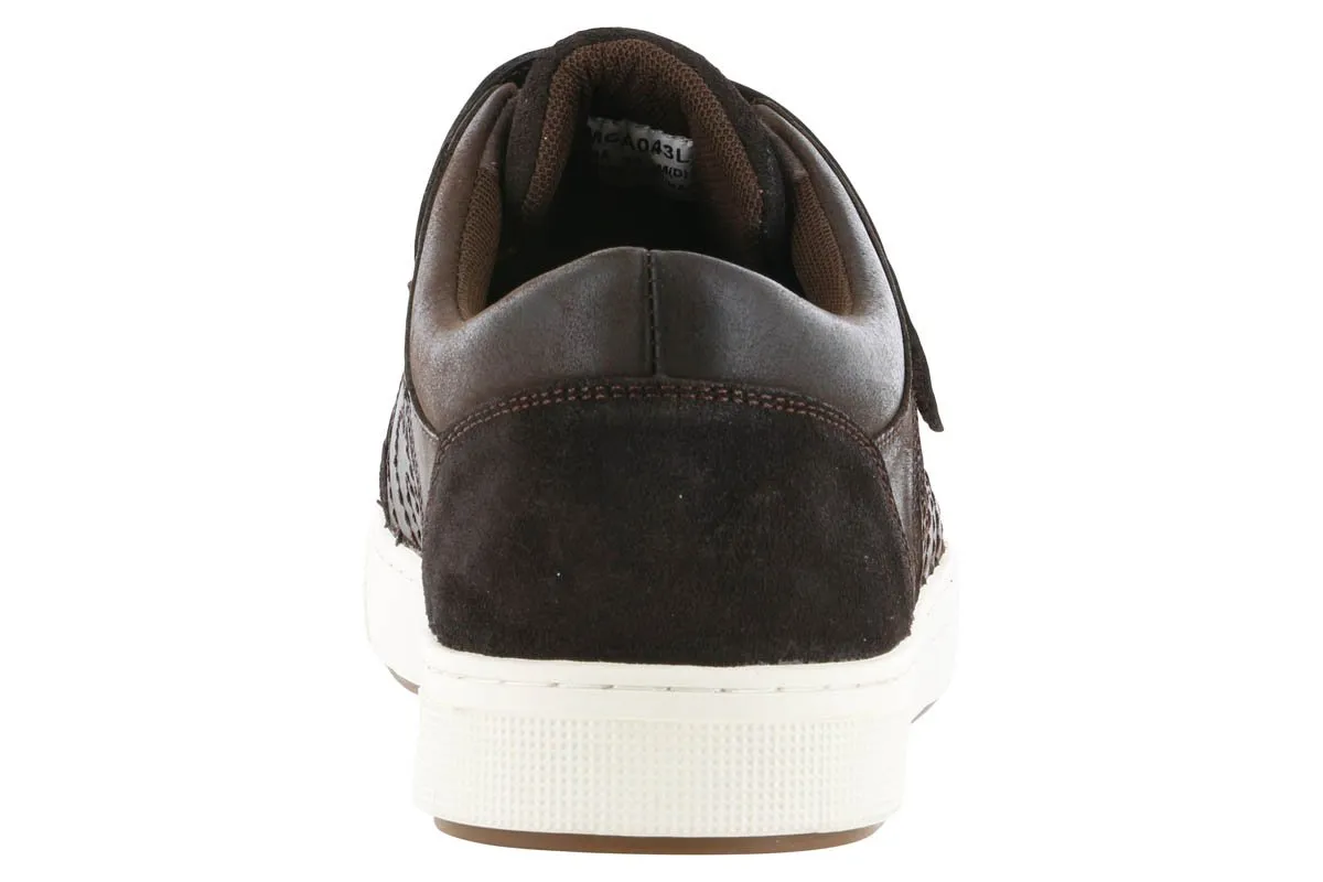 Propet Kade Velcro Sneaker Chocolate