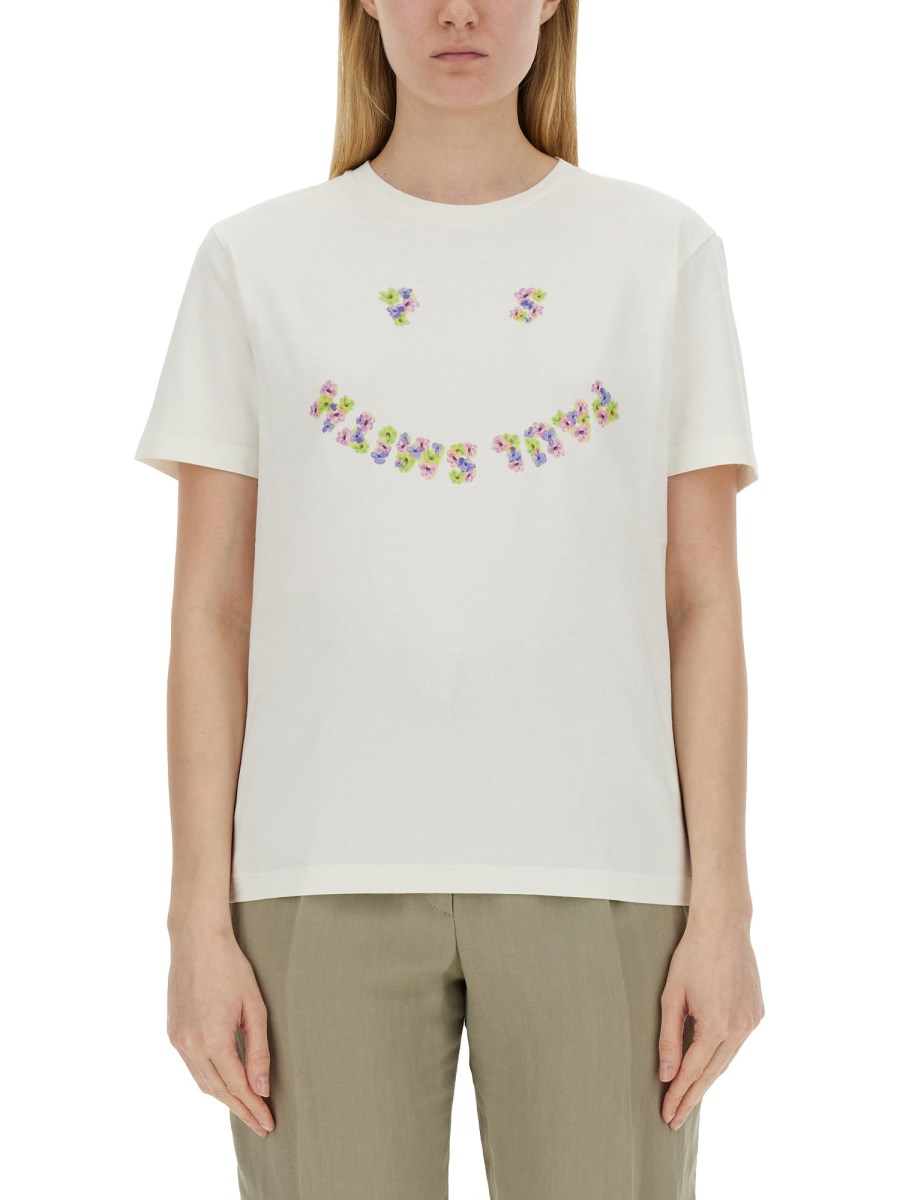 PS BY PAUL SMITH    T-SHIRT FLORAL