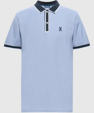 Psycho Bunny Men's Kent Pique Polo 485 TEMPEST/R /