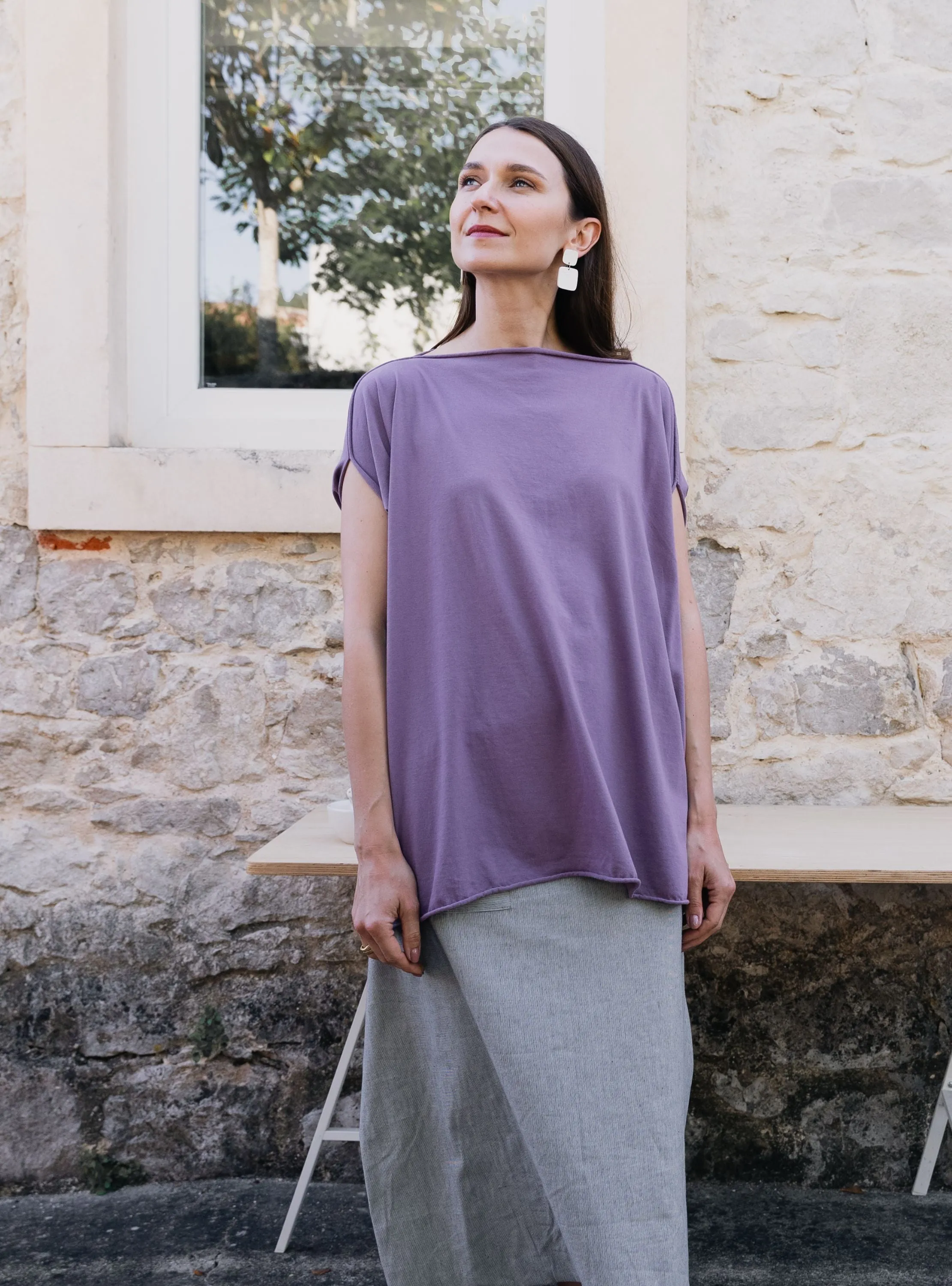 Purple Blouse CATORZE