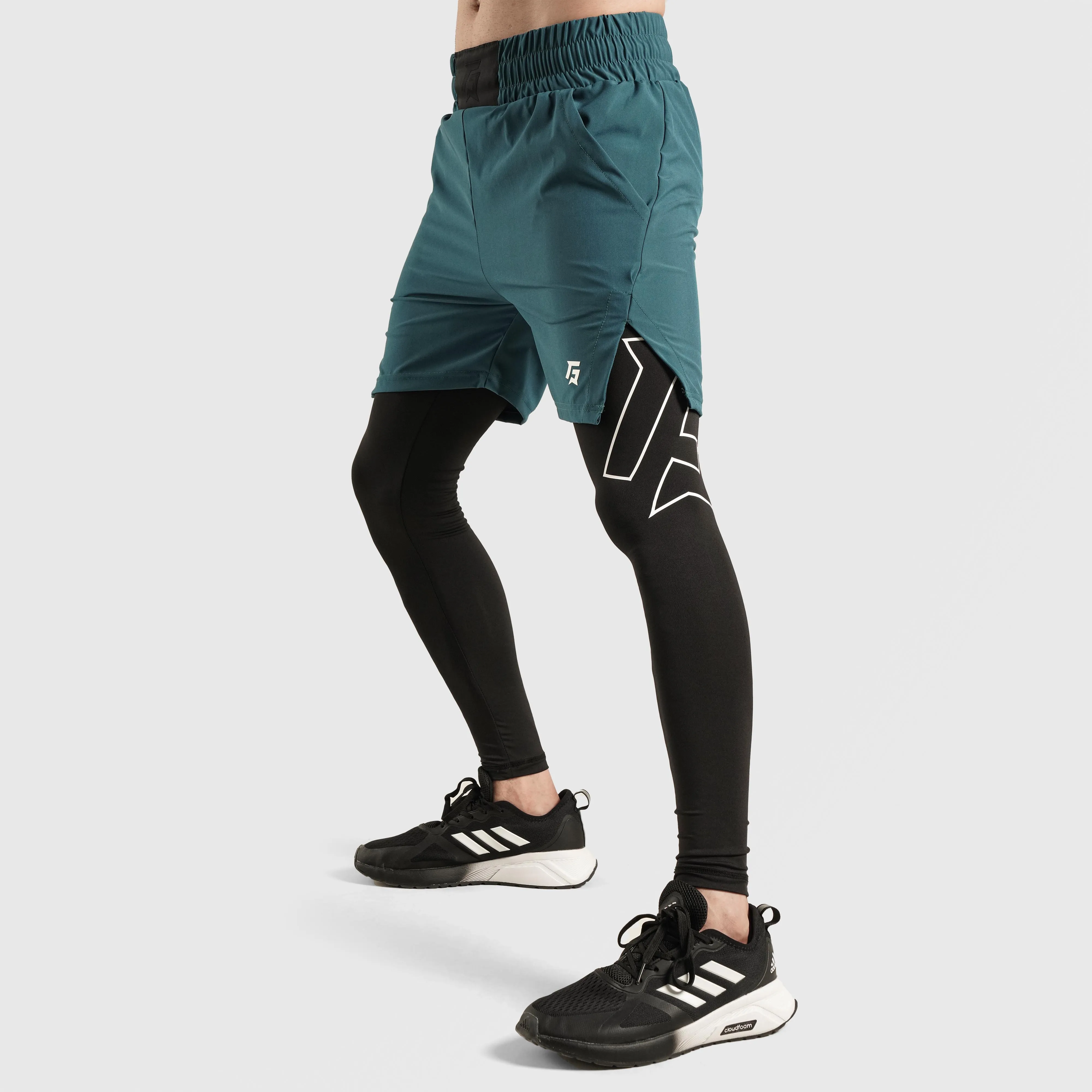 Ray Shorts (Dark Teal)