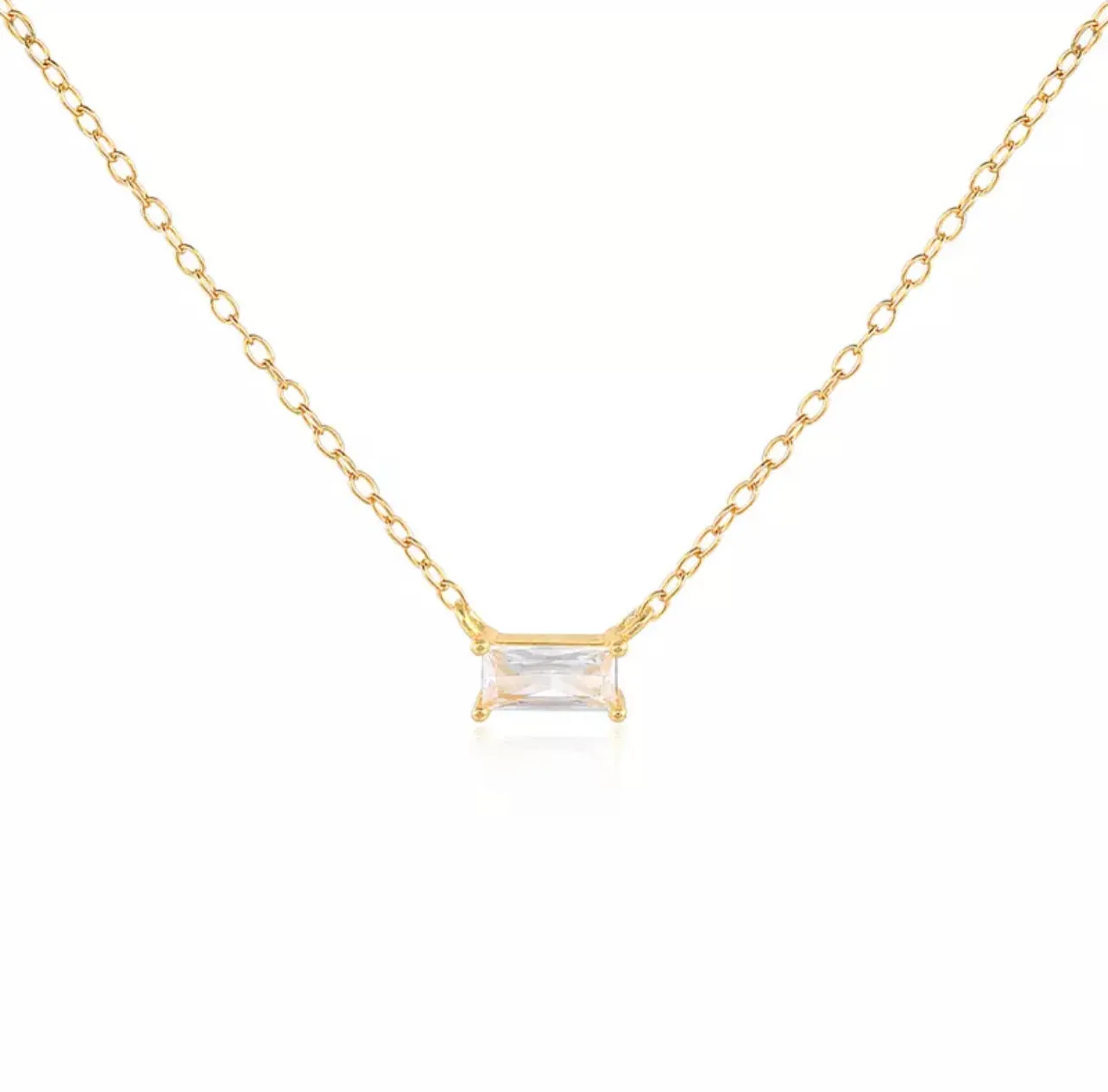 Rectangle Necklace