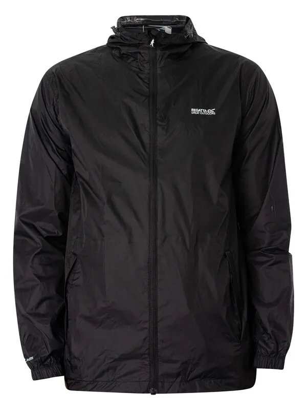 Regatta Pack It Jacket Waterproof Jacket - Black