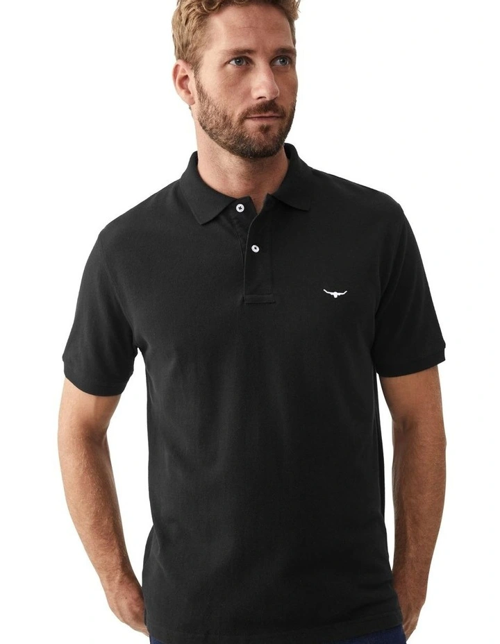 Rod Polo Shirt in Black