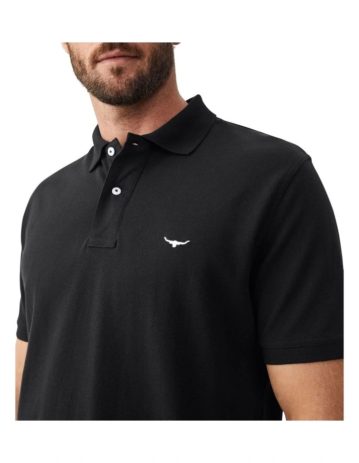 Rod Polo Shirt in Black