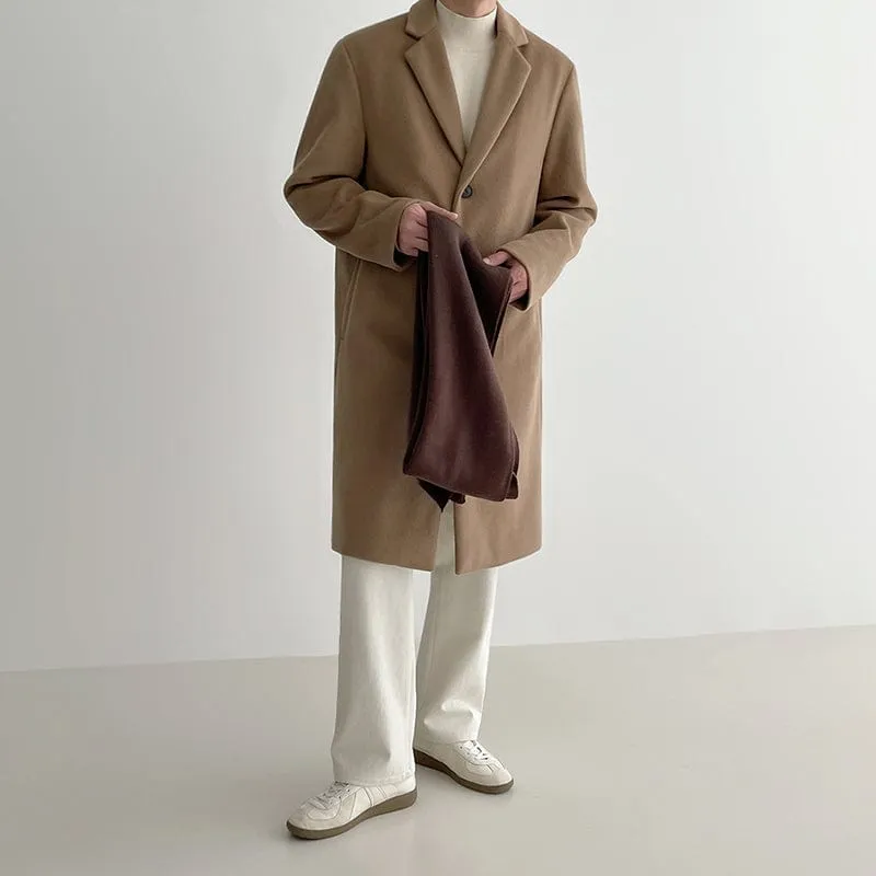 RT No. 6170 WOOLEN TRENCH COAT